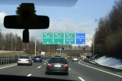 Auf der A1 bzw. A3 in Richtung Spreitenbach