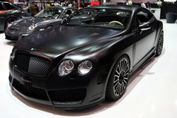 Mansory Bentley in mattschwarz