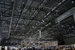 Zwischendurch ein Blick an die Decke