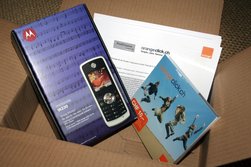 Das neue Natel: Motorola W230