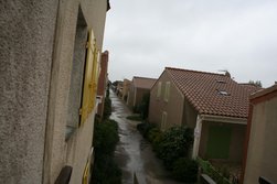 Blick aus dem Fenster in Richtung Osten