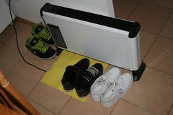 Die einzige Heizung im Haus