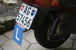 Behelfsmäßige Befestigung vom »L-Schild«